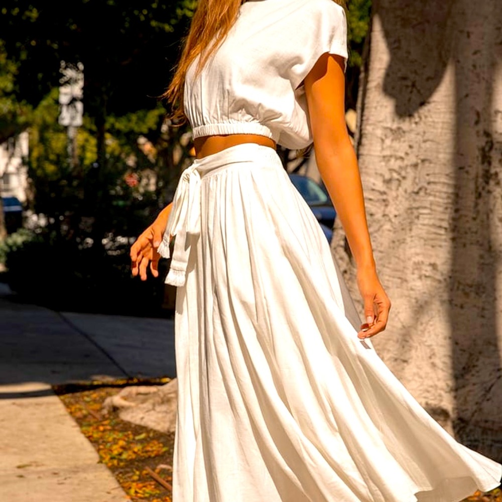 Lulus Two Piece Midi Dress